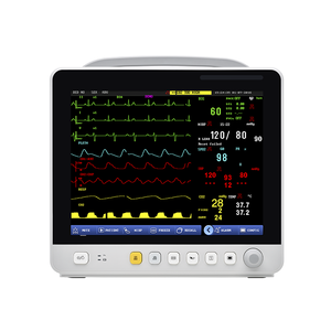 Alat medis <span class=keywords><strong>Monitor</strong></span> pasien hewan Multi Parameter 12.1 inci, <span class=keywords><strong>Monitor</strong></span> pasien Multi Parameter warna TFT di ICU/CCU - Product Image 2