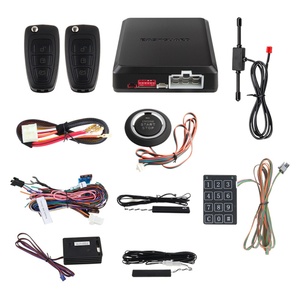 Auto Start Engine Smart Entry Car Alarm Push Button Start Keyless Entry System - Product Image 1