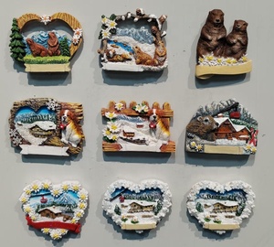 Imán de Resina Pintado a Mano con Diseño Personalizado, Recuerdo Nórdico con Figura de Troll, Globo de Nieve Vikingo Noruego, Adorno con Figura de Troll 3D - Product Image 5