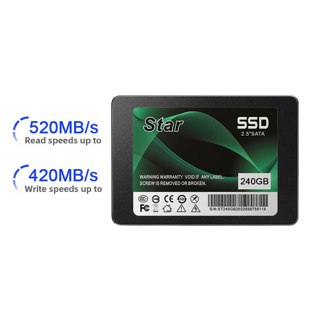 Orginal Ssd Solid State Drive Hard Disk 1tb Ssd 120gb 240gb 480gb 960gb Sata3.0 Interface 2.5inch Ssd Sata