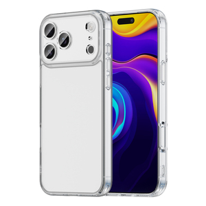 Custodia per telefono trasparente resistente agli urti per PC TPU Hybrid - Product Image 1