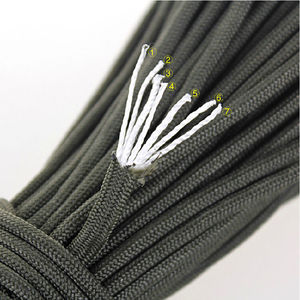 Cordones de nailon trenzados de 4 mm de grosor, redondos, de alta tenacidad para zapatos, uso en exteriores - Product Image 3