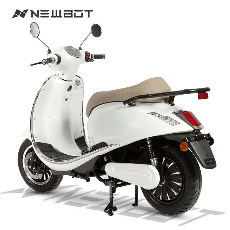 Newbot EEC SWAN 5000 W 72 V 51 AH Reines Weiß 12 Zoll Erwachsene Elektroroller Elektro-Moped Elektromotorrad