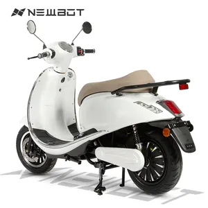 Newbot EEC SWAN 5000W 72V51Ah Pure White 12 Inch Adult Electric Scooters Electric Moped Moto Electrica