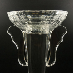 Piala Trofi Besar, Piala Kristal, Piala Kristal Transparan dengan Logo Custom, Hadiah Bisnis, Piala Olahraga, Penghargaan - Product Image 6
