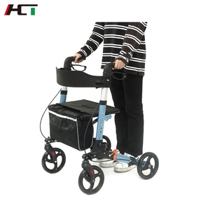 רפואי מכשיר קל משקל Rollator בית טיפול 4 גלגלים Rollator ווקר עבור קשישים ונכים אנשים - Product Image 6