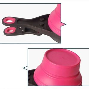 Bol pliable pour chien avec pince pour sac et pelle à nourriture – Produits innovants personnalisés pour chiens – Livraison en 3 jours – 500 pièces - Product Image 3