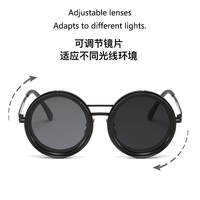 Kacamata Sunglasses dengan Filter ND Variabel, Warna yang Dapat Disesuaikan, 9 Tingkat, UV400, untuk Memancing, dengan Filter ND yang Dapat Disesuaikan