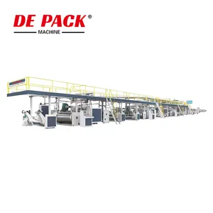Cartonneuse de marque DWPACK ligne de production automatique de carton ondulé 5 plis