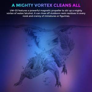 Creality- UW-03 Estação de Cura e Lavagem de Grande Porte 2 em 1 para Impressora 3D de Resina Gen 3.0, LUZES LED DE ALTA POTÊNCIA - Product Image 6