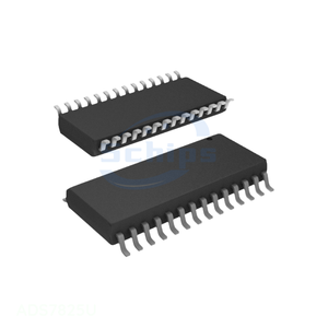 In Stock Data Acquisition 28 SOlC ADS7825U Electronic Circuit Components - Product Image 1