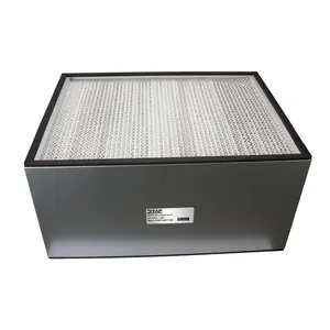 Kwaliteitsborging H11 Tot U15 Diep Geplooide Hepa Filter Aluminium Box Filter