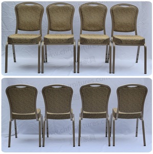 Chaise de banquet bleue de style moderne, chaise de salle à manger empilable en aluminium <span class=keywords><strong>royal</strong></span> pour hôtels, restaurants, mariages et événements pour salles - Product Image 5