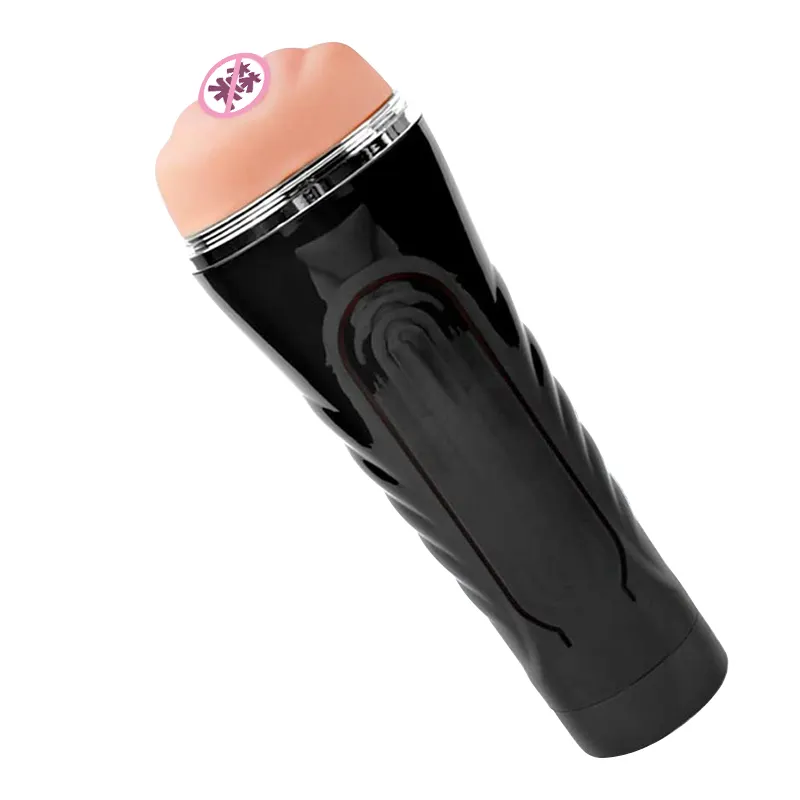 Squeezable Sexspielzeug Silicon Deep Throat Mouth Künstliche weiche Vagina Pussy Masturbation Cup Vibrator Sexspielzeug für Männer