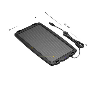 Panneaux solaires en <span class=keywords><strong>silicium</strong></span> <span class=keywords><strong>amorphe</strong></span> 4W, chargeur de batterie portable, mainteneur de charge pour voiture - Product Image 2
