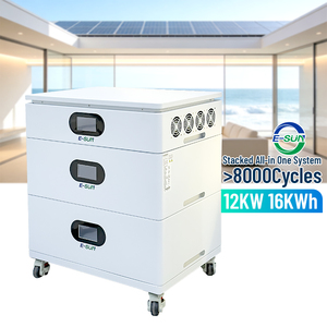 Sistema de Almacenamiento de Energía Solar para el Hogar E-SUN de <span class=keywords><strong>6KW</strong></span> 10KWH 16KWH con Inversor MPPT, Gran Éxito de Ventas en el Mercado Africano - Product Image 2