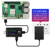 Raspberry Pi 5B Original en Stock, 1G/2G/4G/8GB/16G, Placa de Desarrollo Raspberry Pi 5, Kit LINUX, Programación IA, Placa Base de 16GB -Tom Mejor Precio