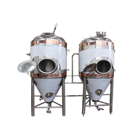 Fermenteur Conique Personnalisable DYE avec Chemise de Refroidissement en Glycol, Double Paroi en Acier Inoxydable, Trappe Latérale/Superieure, pour Usage Domestique et Traitement de l'Alcool