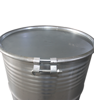 Baril / Utilisation chimique Conteneur métallique de 200 litres / Ouverture supérieure Tambour en acier de 200 l / Baril en acier inoxydable