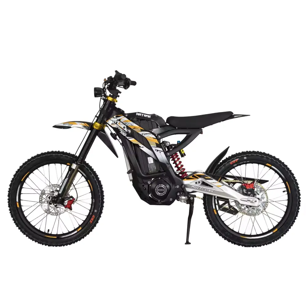 Motos usadas con Adulto Potente 12000W Mejor E Powered Dirt Bike Moto Eléctrica