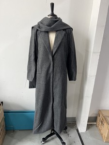 Abrigo con Cuello de Bufanda para Mujer, Estilo Vintage, Manga Larga, Tipo Capa - Product Image 5