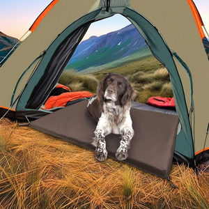 Letto campeggio esterno di lusso XL rettangolo ortopedico Memory Foam impermeabile rimovibile copertura lavabile per il cane che dorme - Product Image 6