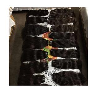 Pelo alineado de la cutícula virgen, venta al por mayor de la armadura del pelo humano del vendedor del paquete, muestra gratis 10A extensiones de pelo brasileño virgen de visón - Product Image 1