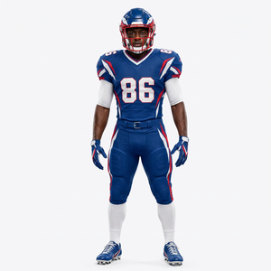 Custom Sublimation American <b>Football</b> Uniform Set Men Youth Blank High School Team Training <b>Football</b> Jersey and Pants with Pads - Product Image 3