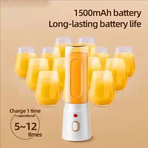 500Ml Portable Electric Blender 40W Usb Rechargeable Cordless High Powerful Juicer Cup for Smoothie Milkshake <b>Juice</b> Food - Product Image 2