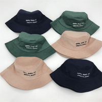 Groothandel Bucket Hat Met Custom Borduurwerk Logo 100% Katoen Corduroy Bob Hoed Met Custom Logo