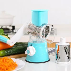 Râpe à fromage rotative à manivelle, trancheuse à tambour rond, hachoir <span class=keywords><strong>pour</strong></span> fruits et légumes, outil de qualité supérieure <span class=keywords><strong>pour</strong></span> la cuisine - Product Image 3