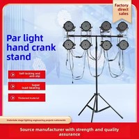 Support de projecteur PAR de scène avec levage manuel, treillis d'éclairage mobile, barre transversale pour mariage et spectacle, trépied, indice de protection IP