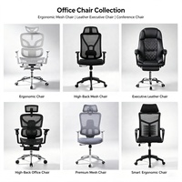 Chaise de bureau exécutive moderne, chaise de gaming multifonctionnelle, chaise de bureau inclinable avec réglage de la hauteur du dossier, siège coulissant et repose-pieds