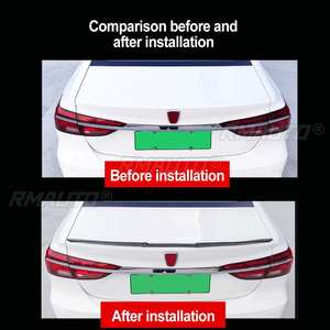 Aileron arrière réglable style M4, extension universelle pour coffre de voiture, accessoires de modification - Product Image 5