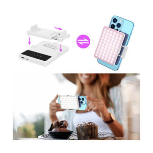 Luz LED para Selfies MAMEN Recargable para Teléfono Móvil, Luz de Video LED OEM de Fábrica, Luz de Fotografía con Clip para Transmisión en Vivo con Smartphone - Product Image 6