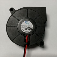 Ventilateur de refroidissement sans balais ultra silencieux 24V DC 5015 Petite turbine à roulement à billes pour imprimante 3D Circuit imprimé électrique OEM