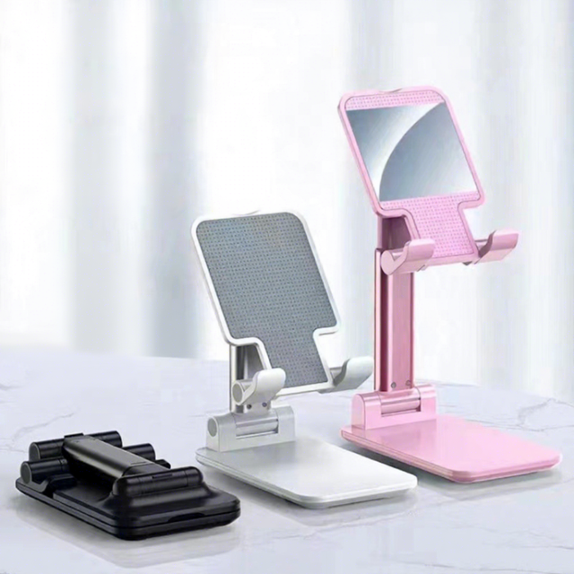 Portable Phone Holder Tablet Stand New Design 90 Degrees Folding Angle Height Adjustable Holder Phones Stand Base for All Phones