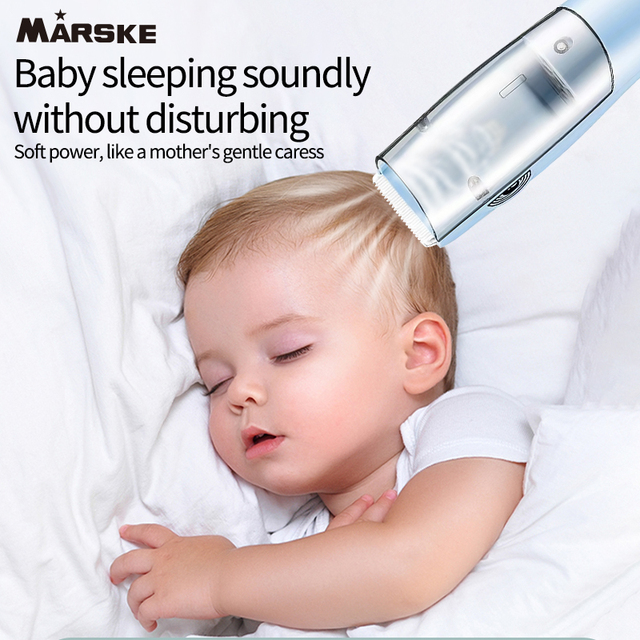 Baby Automatic Hair for & Trimmer for Infants and Children Home Use Electric Waterproof Wireless Portable Hair Clippers