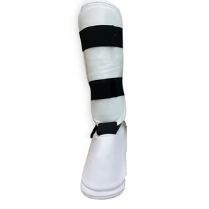 Protège-tibias et chauffe-jambes respirants personnalisés avec logo, protège-tibias professionnels pour adultes MMA, Kickboxing, Muay Thai, fabriqués sur mesure - Product Image 4