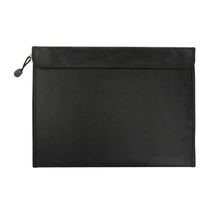 最高のシリコーン15 "x 11" 大型安全旅行ジッパーファイルオーガナイザー防水耐火ドキュメントバッグジュエリー/リポ/お金 - Product Image 2