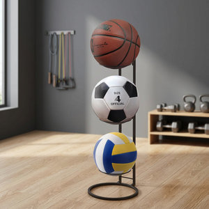 Stylish Premium Football Display Holder Elegant Metal Stand for Your Football Collection - Product Image 5
