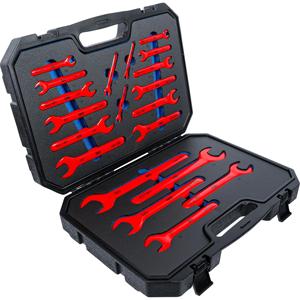 BGS VDE Single <b>Open</b> <b>End</b> <b>Spanner</b> Set 6 - 32 mm 20 pcs. - Product Image 2