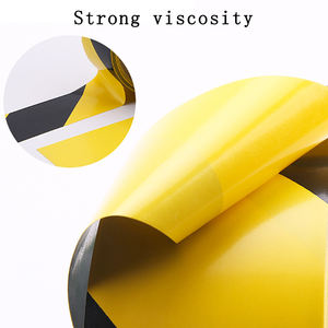 <span class=keywords><strong>Cinta</strong></span> <span class=keywords><strong>de</strong></span> Aislamiento y Advertencia PHB <span class=keywords><strong>de</strong></span> PVC Negra y Amarilla, Impermeable, Resistente al Desgaste y a Altas Temperaturas, Grosor Personalizable, para un Solo Piso - Product Image 2