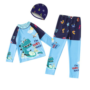 Áo tắm trẻ em và trẻ em chia nhỏ phim hoạt hình áo tắm bơi thân 2025 suối nước nóng mới - Product Image 6