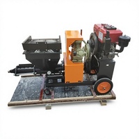 Machine de pulvérisation de ciment pour le mélange, le pompage, le lissage, le plâtrage mural, le revêtement et le coulis de mortier