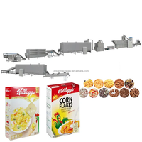 Extrudeuse alimentaire soufflée industrielle Extrudeuse de grain de riz Ligne de production de grain et de riz Machines de production de soufflage de riz de grain