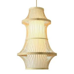 HITECDAD Bamboo lamps for resort hotels