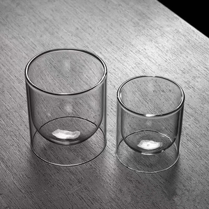 Jars à bougies <span class=keywords><strong>en</strong></span> verre borosilicate à double paroi <span class=keywords><strong>de</strong></span> luxe, vides, colorés, pour la fabrication <span class=keywords><strong>de</strong></span> bougies, pots <span class=keywords><strong>en</strong></span> verre vides, vente <span class=keywords><strong>en</strong></span> gros <span class=keywords><strong>en</strong></span> usine - Product Image 4