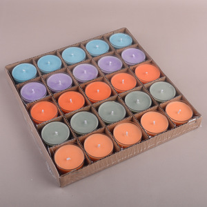 Soy Wax Scented <b>Candles</b> Round Cup Shaped Aromatherapy 38 Celsius Low Temperature Essential Oil Fragrance <b>Candle</b> <b>Set</b> - Product Image 1