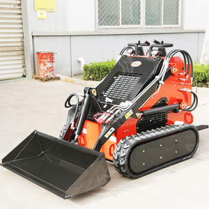 Mini-chargeuse compacte sur chenilles avec souffleuse à neige, tondeuse à gazon, marteau brise-roche, engins de terrassement - Mini-chargeuse - Product Image 1